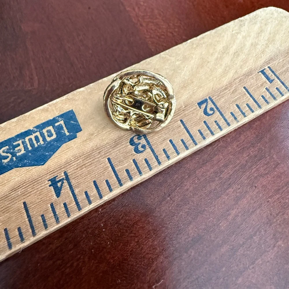 Vintage Rhinestone Brooch - Picture 2 of 2